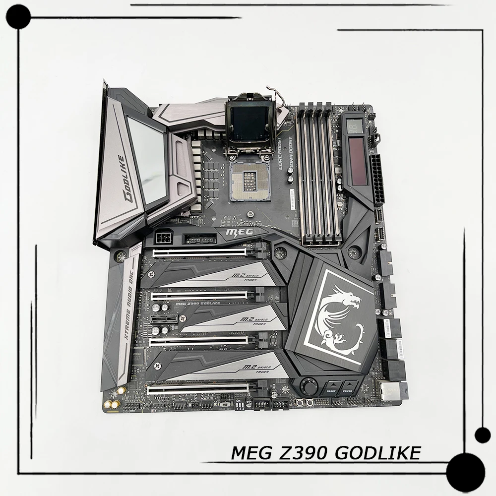 Meg Z390 Godlike Per Msi Lga1151 Ddr4 128G Satr3 * 6 M.2*3 U.2 Usb3.1 Supporto Scheda Madre Desktop I9 E-Atx Pc