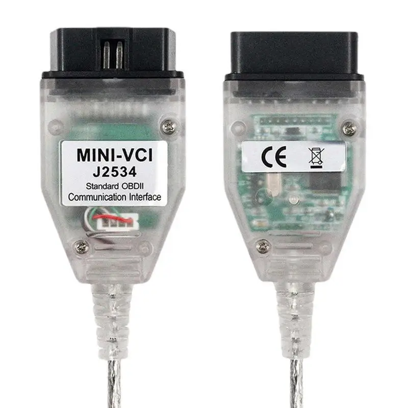 

Автомобильный диагностический кабель Mini VCI V17.00.020 для OBD2 Mini VCI J2534 FTDI FT232RL, автомобильные кабели, разъемы, автомобильный диагностический сканер