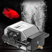 ปั๊มลมตู้ปลา ปั๊มออกซิเจนแม่เหล็กไฟฟ้า ปั๊มออกซิเจนสำหรับบ่อปลา ปั๊มออกซิเจนเงียบสำหรับตู้ปลา ปั๊มเติมอากาศสำหรับบ่อปลา ตัวกระจายอากาศ 1