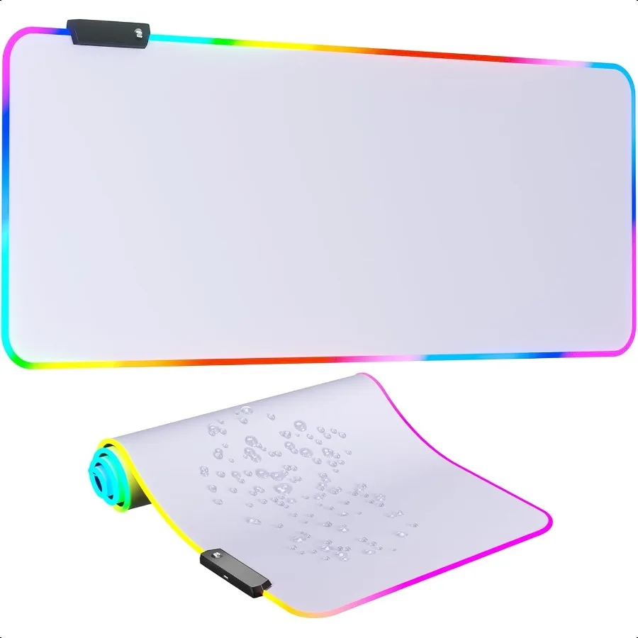 Large RGB LED Mouse Pad for Gaming