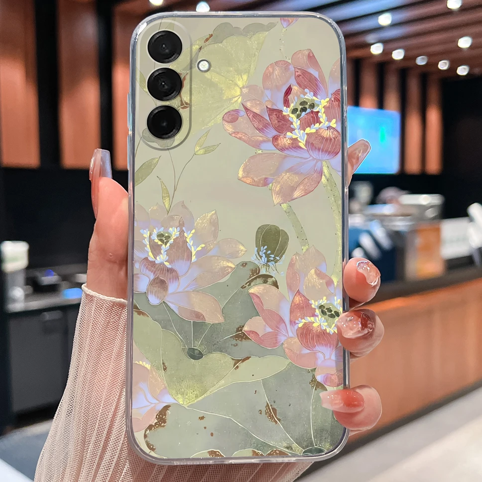 Pretty Macaron Cartoon Clear Soft TPU Silicone Shockproof Phone Case