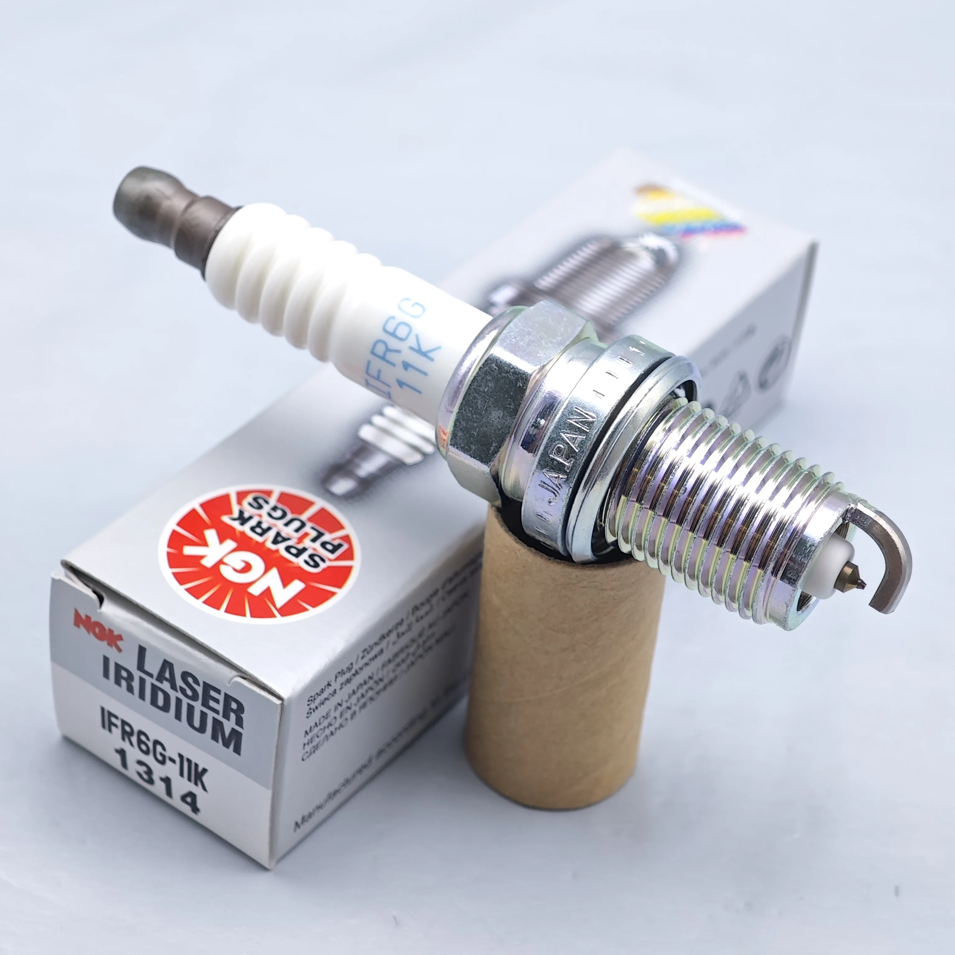 1pcs NGK Laser Iridium Spark Plug IFR6G11K 1314 Suitable for HONDA