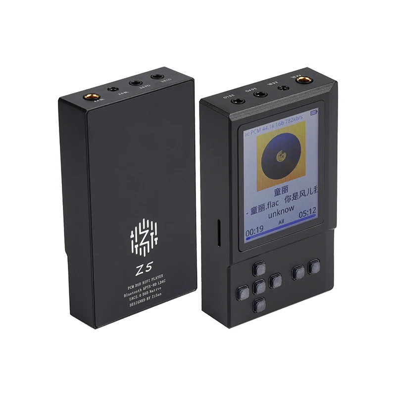 

Zishan Zisan Z5 ES9039MSPRO HiFi MP3 музыкальный плеер без потерь DAC с LDAC APTX-HD Bluetooth WIFI DSD