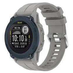 Silicone Sport Wristband Bracelet - 22mm Watch Strap - Forerunner 945 (Grey)
