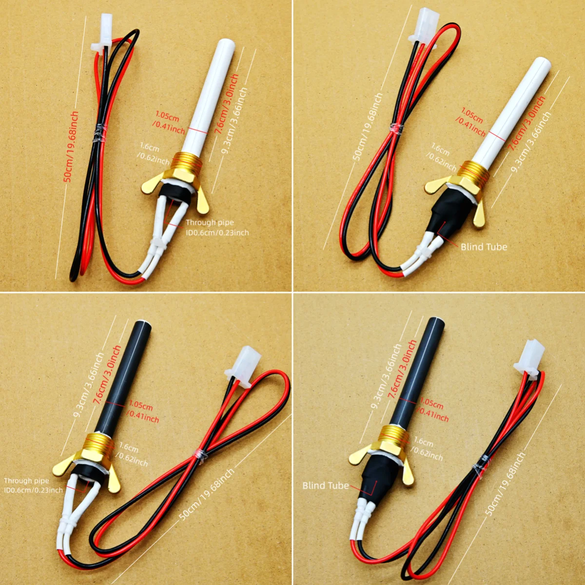 220V 300W Wood Pellet Ceramic Igniter-Fast Ignition Durable & Energy-Saving for Fireplaces Pellet Stoves BBQ Grills