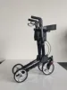 Aluminum Frame Assisted Walking Rollator Adult Disability 4 Wheels Walker With Seat And Storage Bag Rollator Walker 5