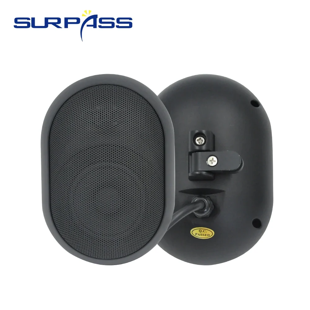 

Waterproof IP55 Wall Speakers 15W Outdoor PA System Fashion Wall Mount Speaker Stereo Sound Public Loudspeaker for School Shop