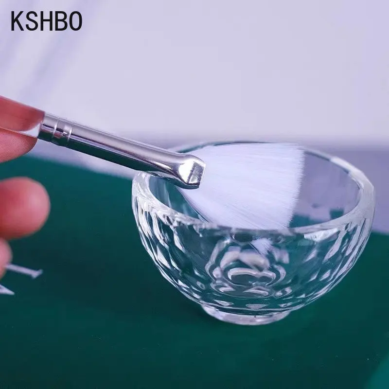 KSHBO 3pcs Practical Facial Brushes Fan Makeup Brushes Soft Portable Mask Brushes Cosmetic Tools for Women Ladies Girls Tools 4