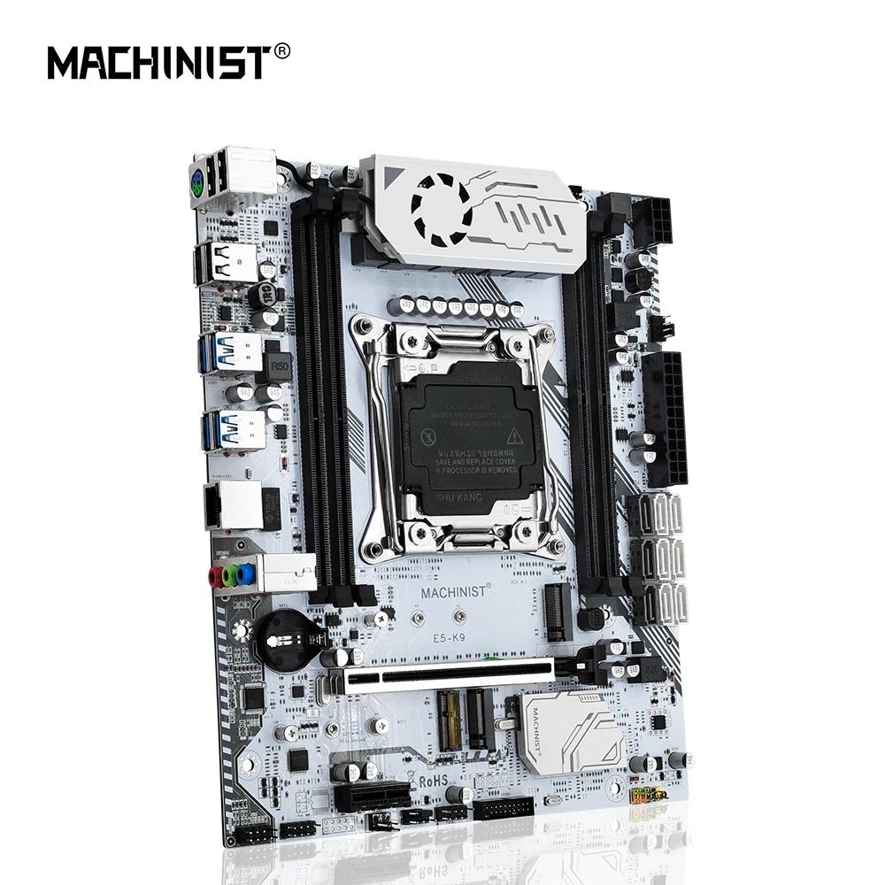 MACHINIST X99 Motherboard Set LGA2011-3 Kit Xeon E5 2650 V4 CPU Processor 2*8=16GB DDR4 ECC Ram Memory NVME M.2 K9 V2