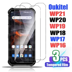 3pcs Screen Protector for Oukitel WP30 Pro WP28 WP27 WP26 WP23 WP22 WP21 WP20 Pro WP19 WP18 WP17 WP16 Tempered Glass Film
