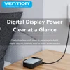 Vention Power Bank 20000mAh 65W PD Fast Charger with Built-in Type-C Cable External Spare Battery Portable Power Bank for Laptop 5