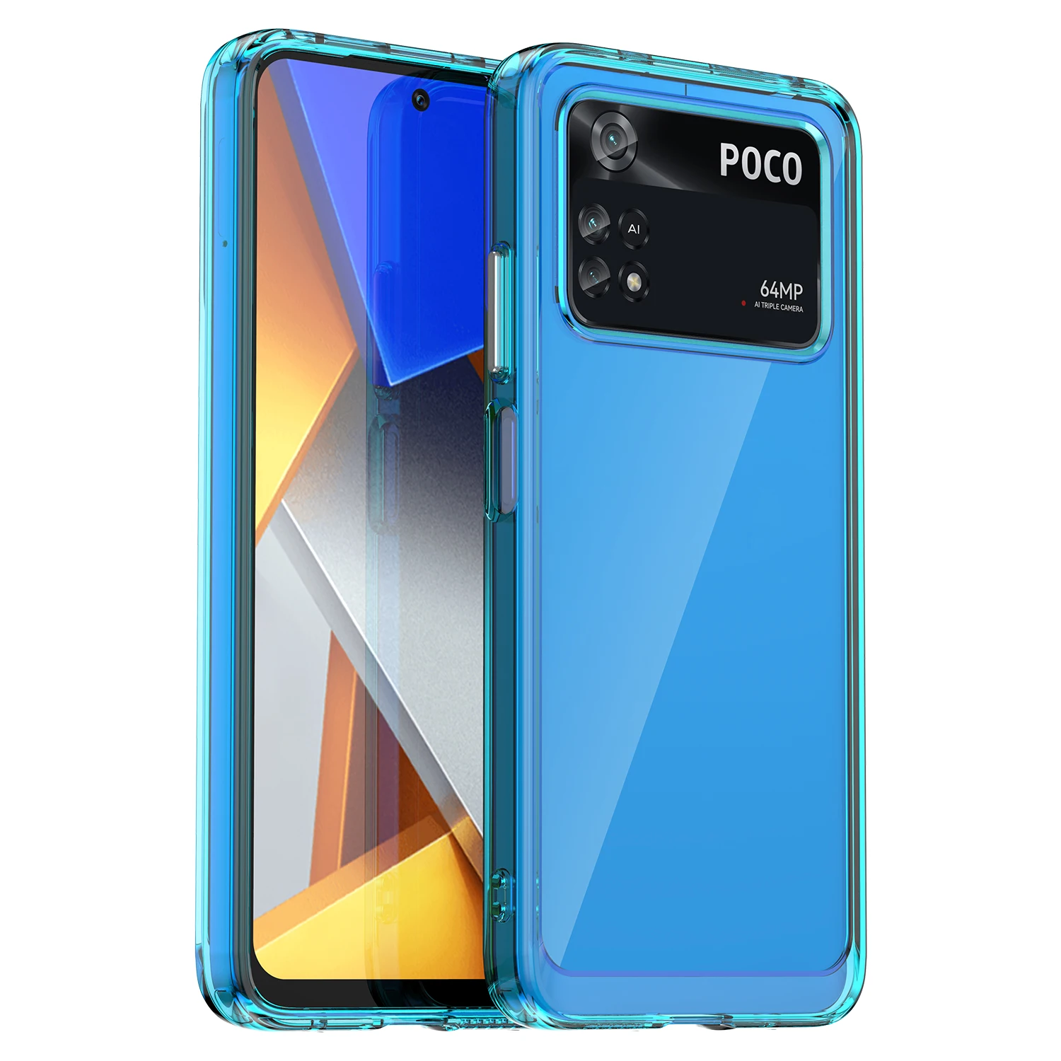 Cover compatibile con Xiaomi Poco M4 5G, Custodia Case in