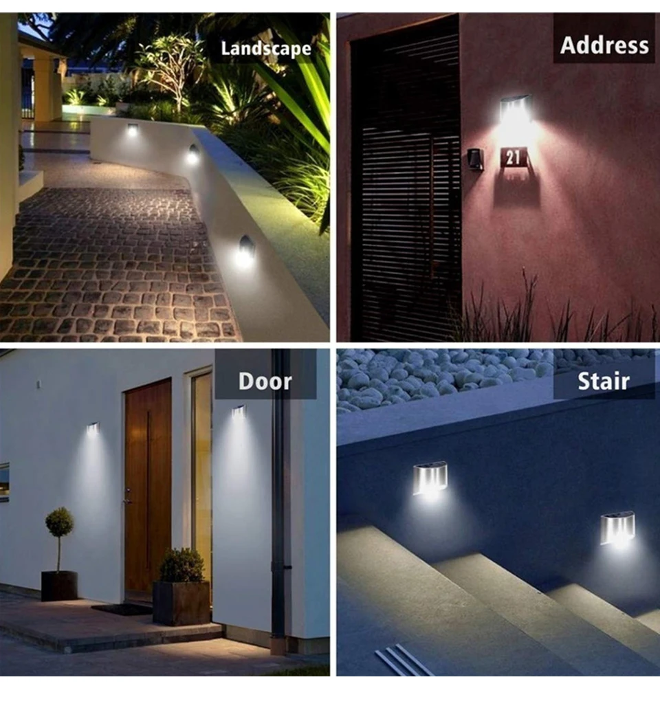 Solar Wall Lights Remote Control Human Body Sensor Waterproof LED Lamp Fake Camera Light Outdoor Garden Path Street Lighting solar security light with motion sensor