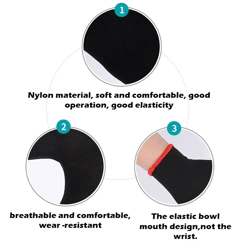 12Pairs Vinyl Wrap Gloves Nylon Anti-Static Window Tinting Film Application Protect Tool Car Wrapping Tint Work Gloves