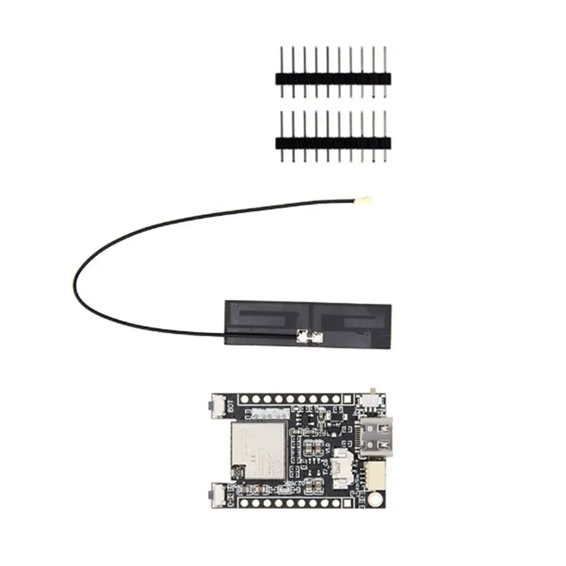 ABNR 개발 보드 키트 T7-C6 ESP32-C6-MINI-1 모듈 Wifi 6 블루투스 5 온보드 BOOT 리셋 스위치 Thread/Zigbee SoC