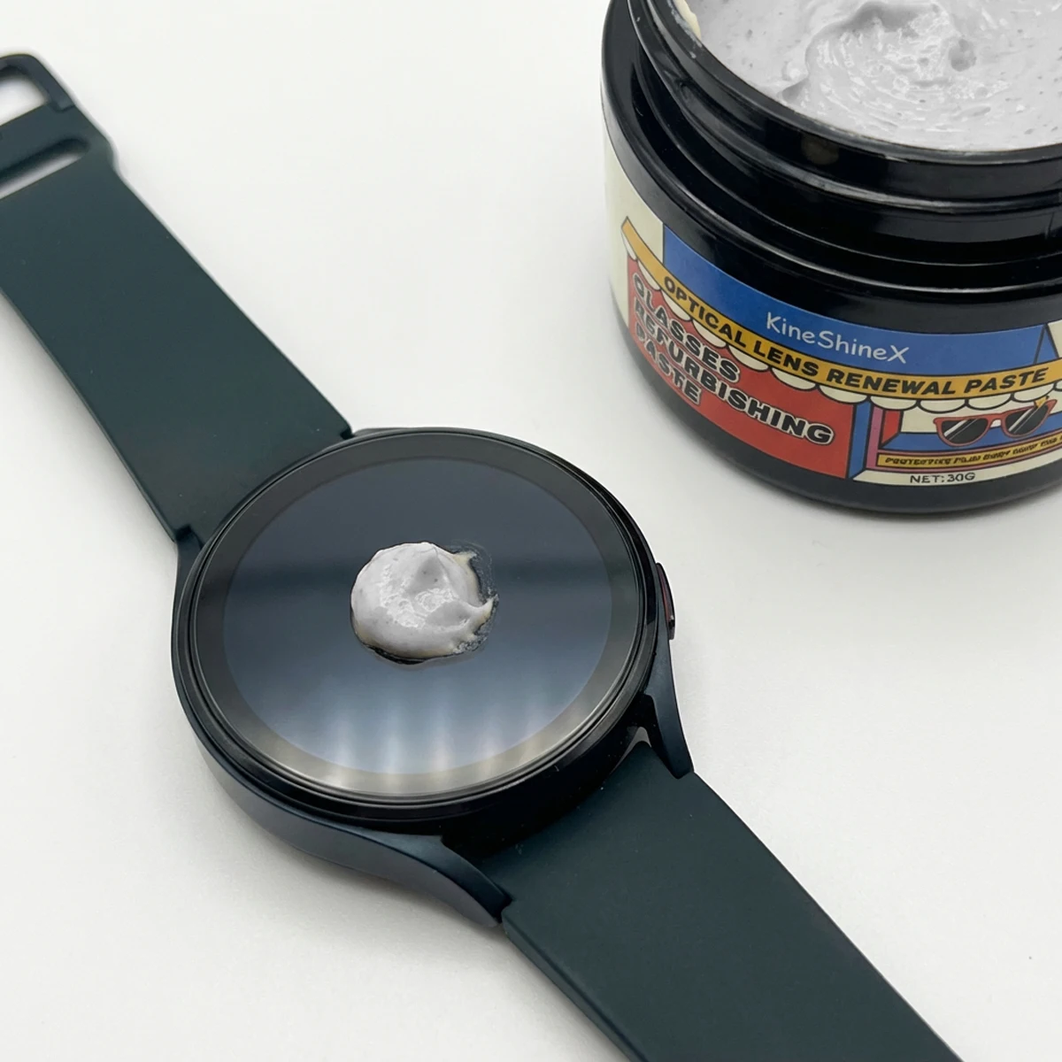 Uhren- und Metallpolierpaste: Schnelle Entfernung von Kratzern an Armbändern/Displays, Schmuck-Deoxidation, Edelstahlfixierung, langanhaltender Glanz – Detail 8