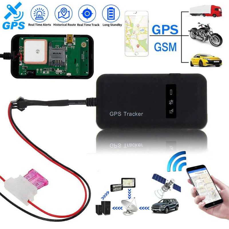 Gt02/tk110 gsm/gprs/gps tracker carro veículo localizador de localização rastreamento automóveis