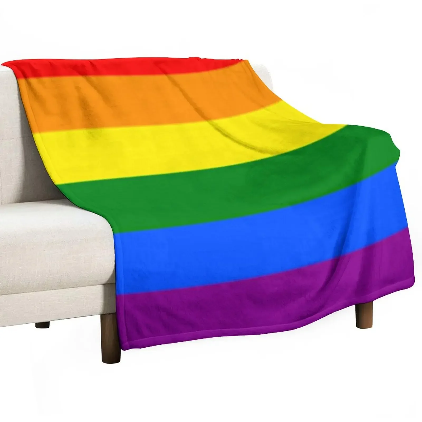 

LGBT flag (Rainbow flag) Throw Blanket Soft Baby Blankets