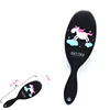 4 Color Cute Unicorn Animal Anti-static Hair Brush Massage Comb Shower Wet Detangle Hair Brush Salon Hair Styling Tools 6