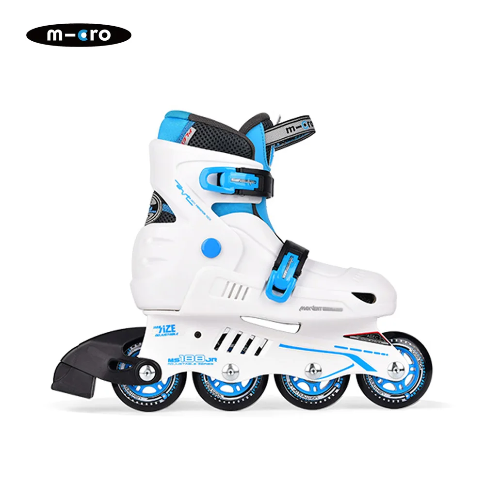 Inline Skates Inline Skate Shoes 6 Adjustable Kids 72/76mm 80a