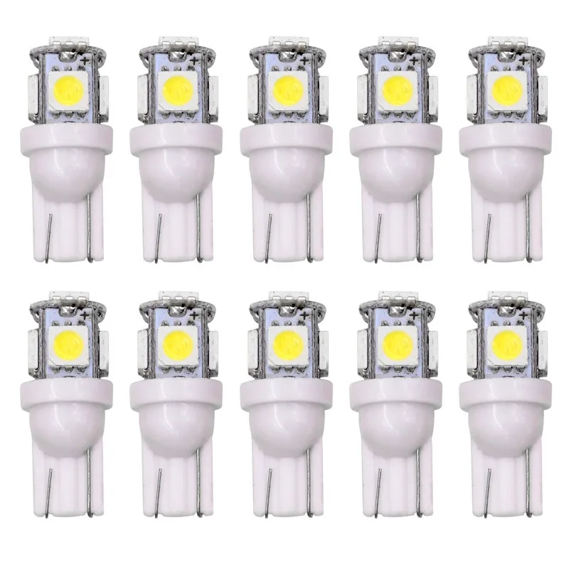 T10 W5W LED COB  5050, 5SMD 194, 168    , 12V, ȭƮ, , , ο, ׸, 10 