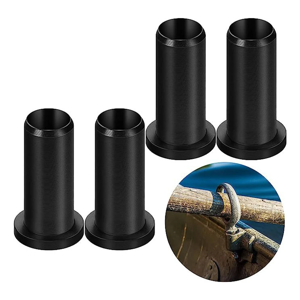 4Pcs / 8Pcs Oar Lock Socket Inserts Wear Resistant Simple Installation Oar Sleeves Boat Hardware Socket Boat Tool Holder