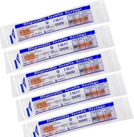 100 seringues à insuline stériles jetables orange 0,5/1 ml/cc 31/30G 8 mm 6 mm avec aiguille de 5/16" emballées individuellement pour l'alimentation des animaux de compagnie 2