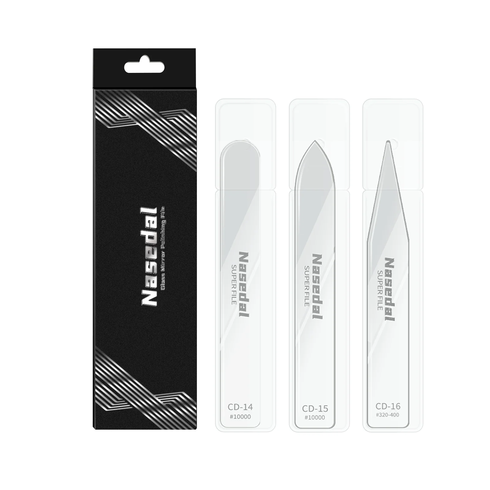 Mirror Polished Glass File for Hobby DIY and Model Building