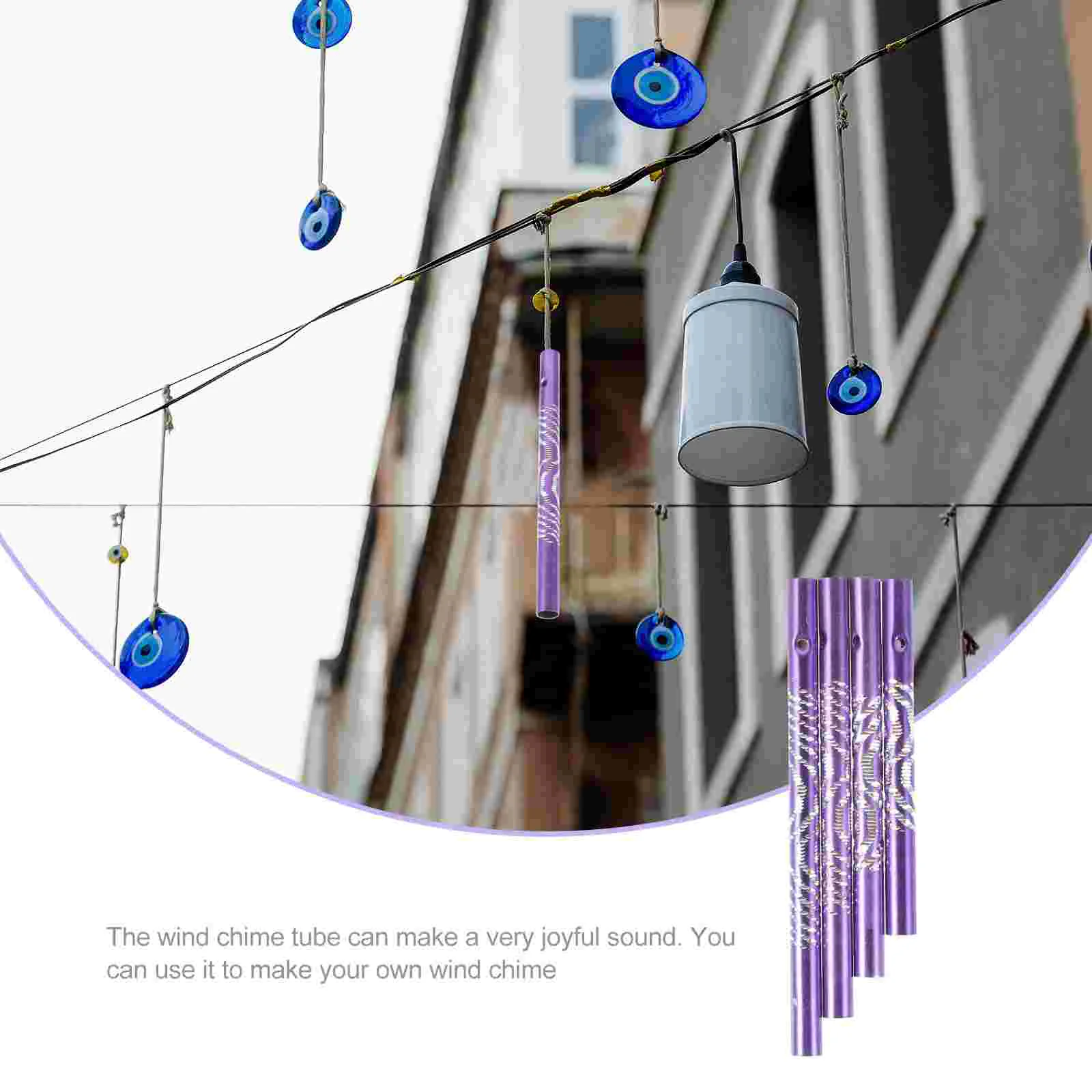 24pcs DIY Wind Chime Tubes 5