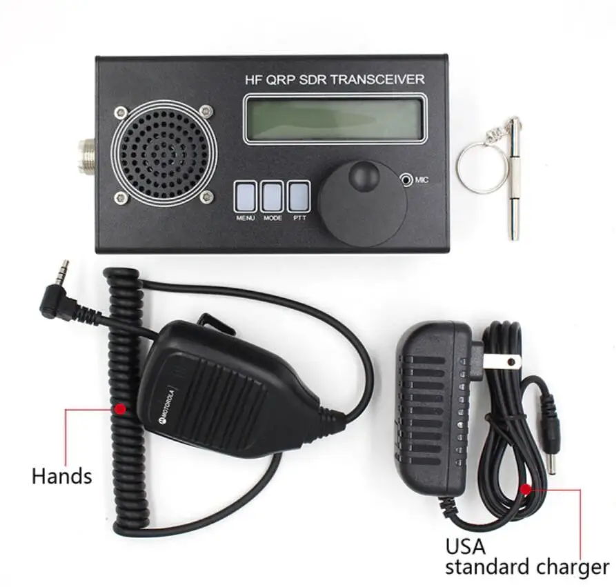 Latest Firmware R1.20W USDX USDR SDR Transceiver 8-band USB, LSB