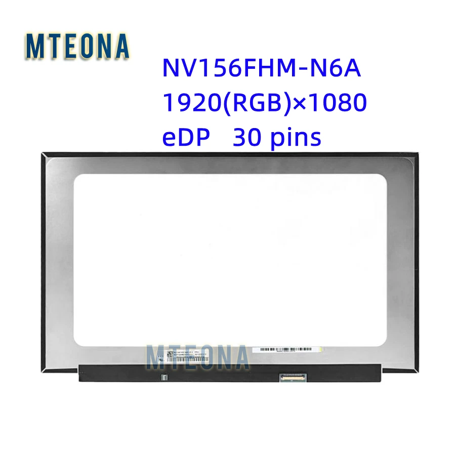 

Original For BOE NV156FHM-N6A LCD Screen Display 1920x1080 eDP 30Pin IPS Matrix Screen Panel NV156FHM N6A For Lenovo R7000 Y7000