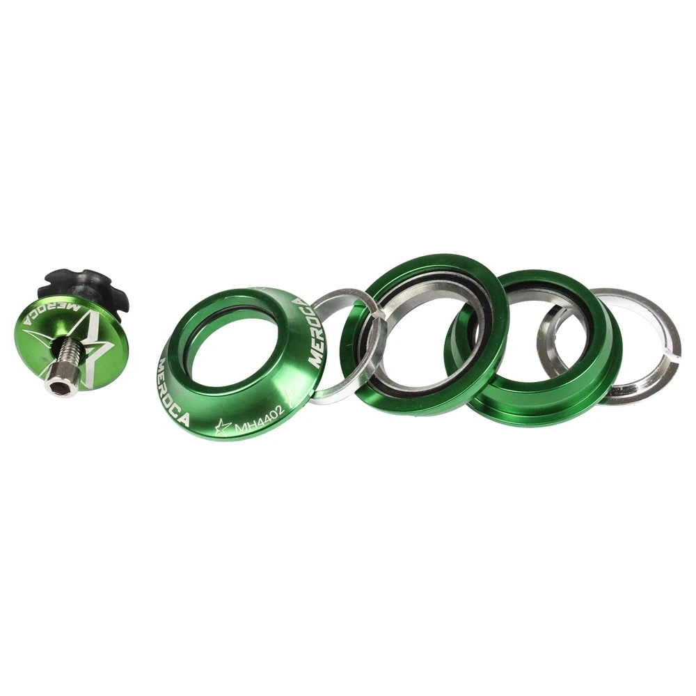 Mountain Bike Headset Mtb Tapered Headset Bicycle Steering Bearings 44mm Integrated Head Set Steering Box 1 1/8 Cycling bicycle headset