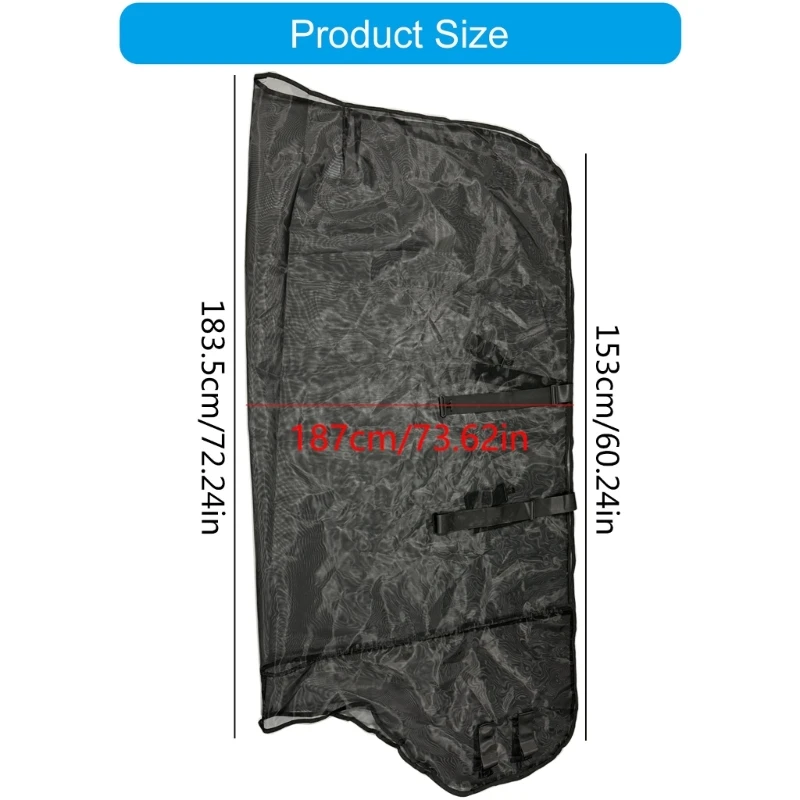 Horse Fly Sheet, Adjustable Fly Sheet for Horse Sun Protection Breathable Mesh Blanket Sheet with