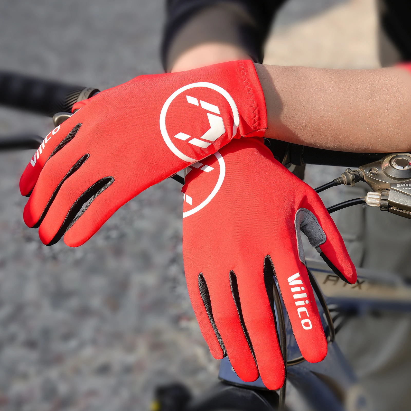 Summer Men Gloves Ice Silk Non-slip Sun Driving Glove
