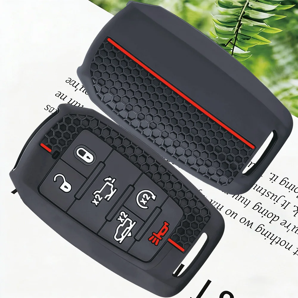 Durable Silicone Car Key Cover - Premium Keychain Accessory Shell