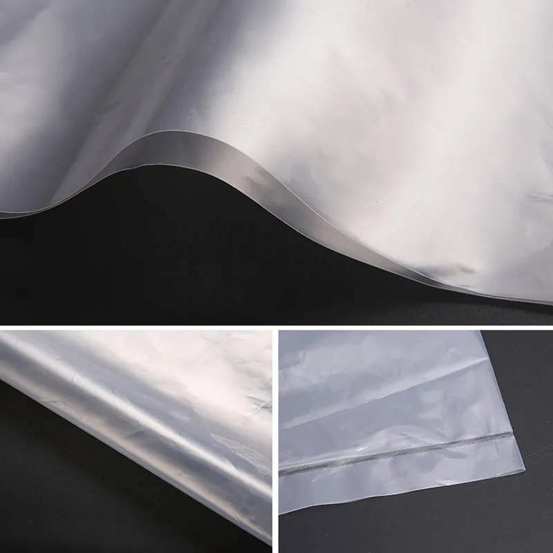 Eco-Friendly Transparent Storage Bags - 5 Pack Large Capacity Dust & Moisture-Proof Organizers