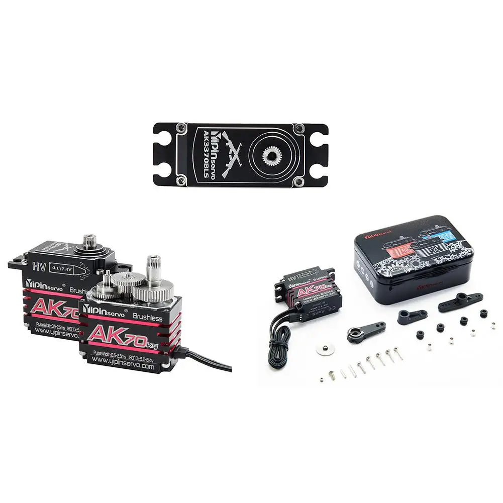 

Ak70 70 кг Hv магнитные индукционные водонепроницаемые бесщеточные цифровые сервоприводы для модели автомобиля модели 1/10 1/8 Rc