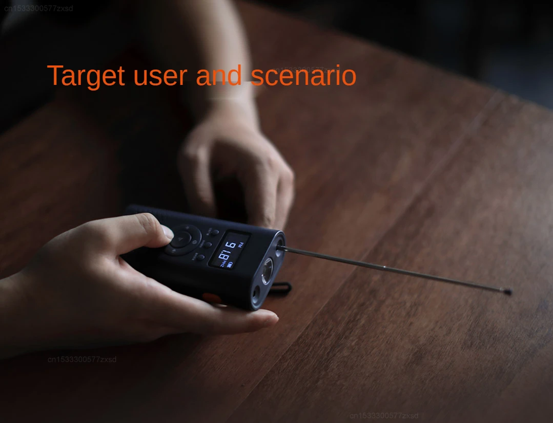 Xiaomi Nextool 6in1 AM FM Radio Flashlight Manual Power Generation