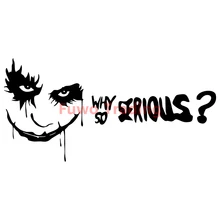 

Fuwo Trading Why So Serious Motorcycle Decorative Accessories Cover Scratches Waterproof Anti-UV Car Stickers Vinyl PVC Decal