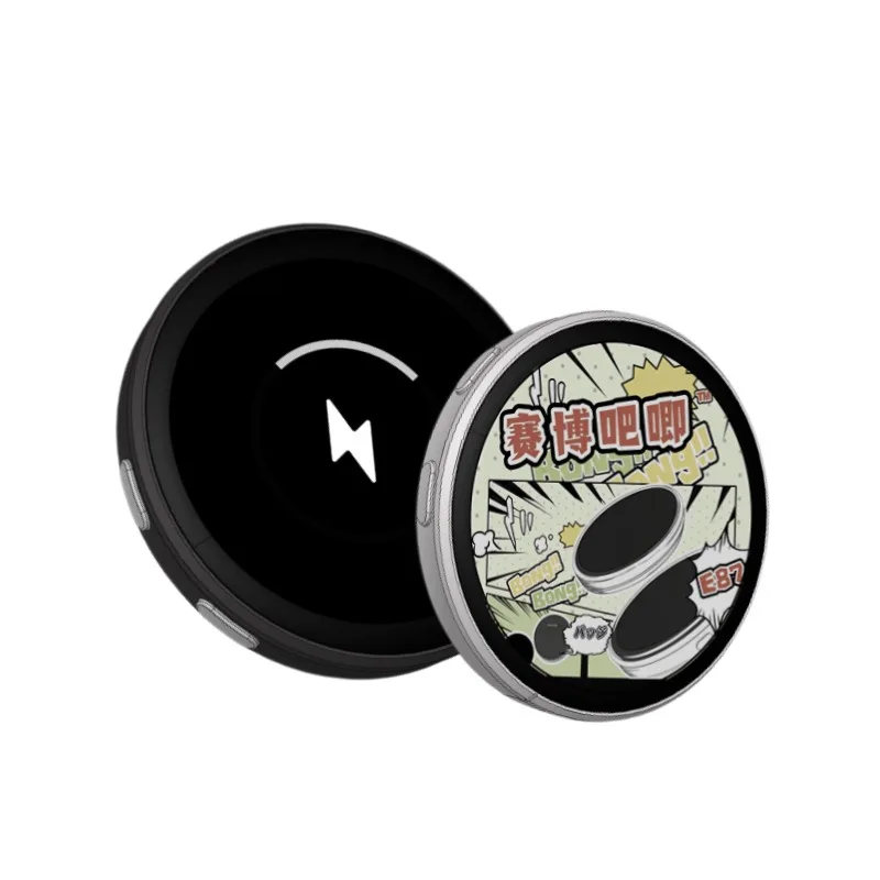 스마트 다이나믹 E-배지 전자 배지는 오타쿠 팬들을 위한 선물로 사진, GIF, 애니메이션, 비디오를 전송할 수 있습니다.