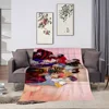 Kpop Boy Band B-B-T-S Wings Blanket Skin friendly comfort blanket suitable for sofa living room office bedroom travel and gifts 3