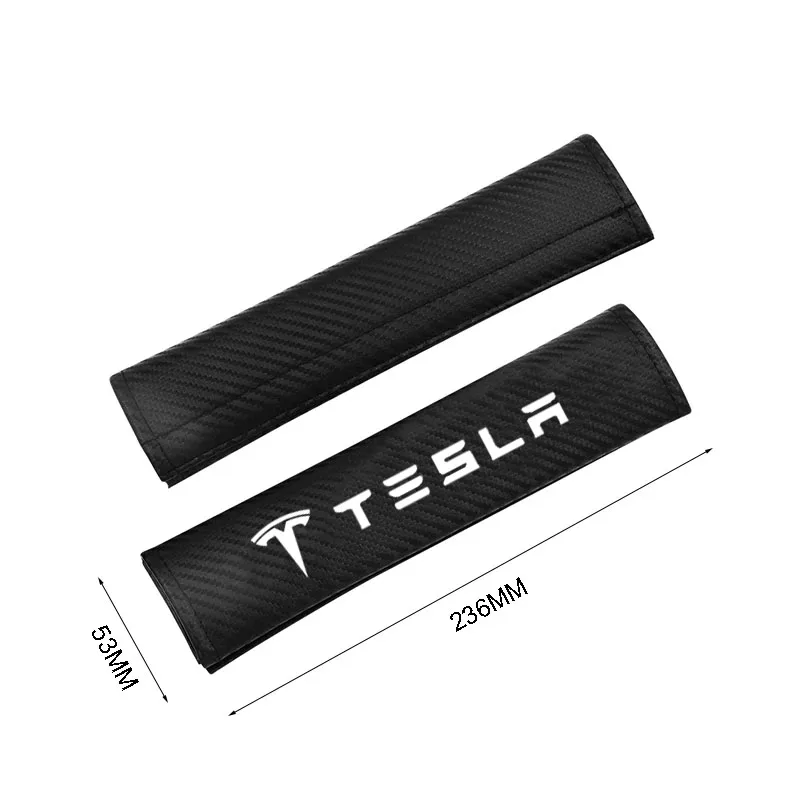 Car Adults Kids Safety Belt shoulder pad Pad Interior For Tesla Model 3 Model X S Y Car Accessories Protect shoulder
