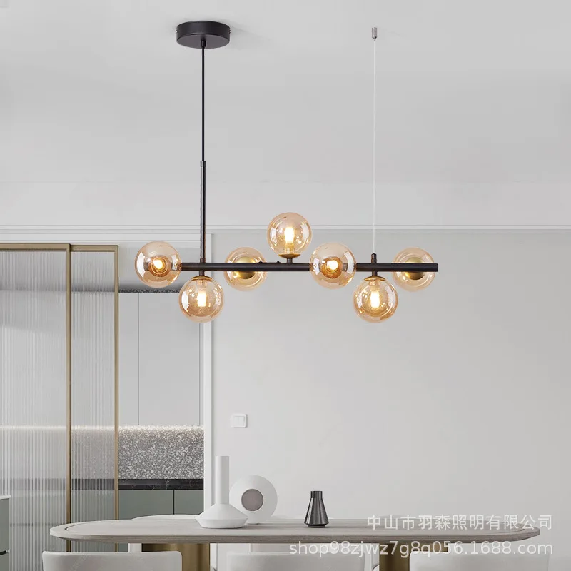 Nordic Dining Tables Pendant Lamp for Restaurant Living Room Center Table Kitchen Chandelier Home Decor Lusters Lighting Fixture 4