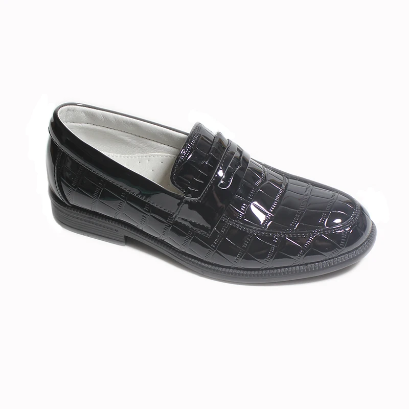 

Boys Dress Shoes Faux Leather Loafer Slip On Penny Pageboy Wedding Casual Moccasin Kids Boys Shoes EUR Size 25-38 Spring Autumn