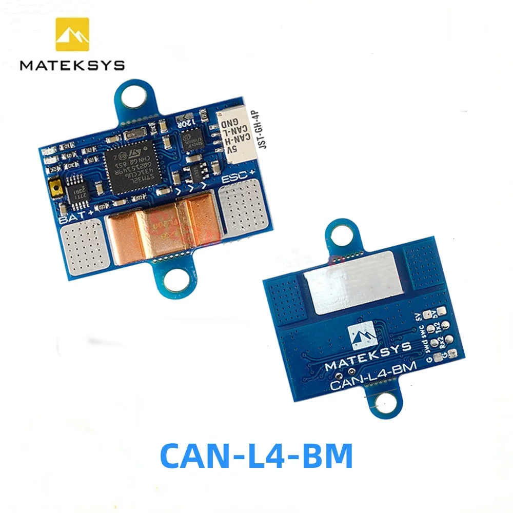 

MATEK CAN-L4-BM AP_PERIPH DroneCAN Protocol DIGITAL POWER MONITOR for RC Airplane Multirotors r H743 Slim V3 DIY Parts