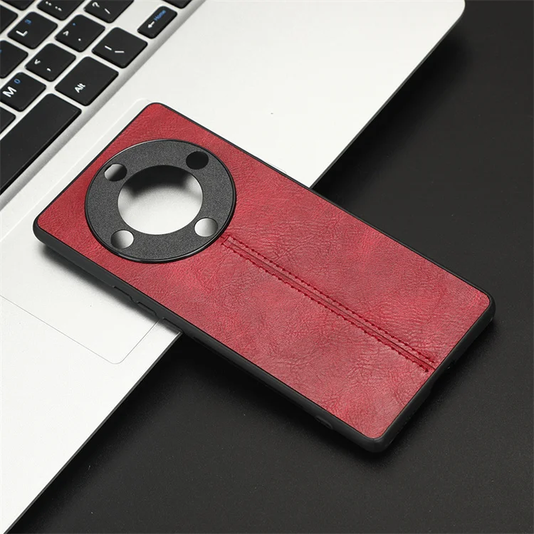 Premium Suture Soft Edge PU Leather Phone Cover for 6.67 Smartphones – 5G Compatible