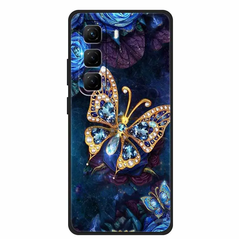Stylish Painted Soft TPU Silicone Phone Case - Fashion Back Cover