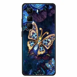 Stylish Painted Soft TPU Silicone Phone Case - Fashion Back Cover for -Infinix Hot50Pro 4G (G08.CH.519)