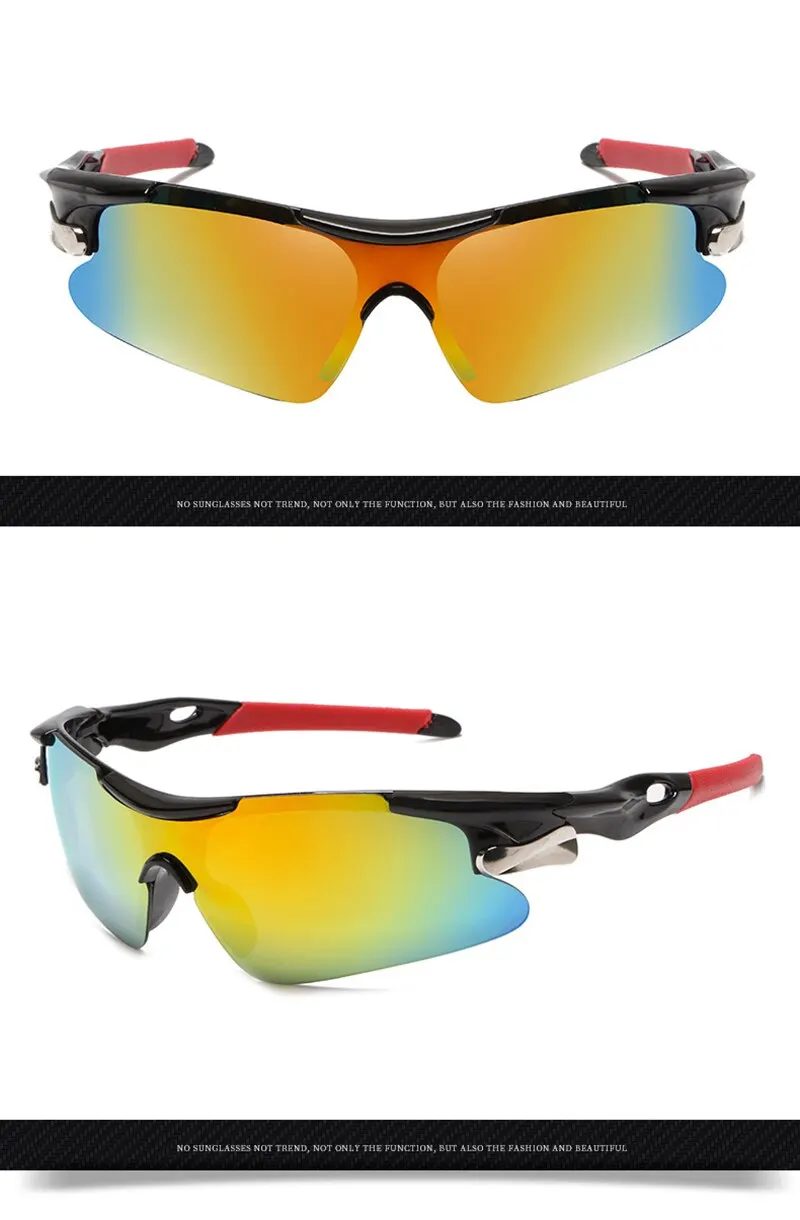 Sports Men Sunglasses Road Bicycle Glasses Mountain Cycling Riding Protection Goggles Eyewear Mtb Bike Sun Glasses_voghion.com