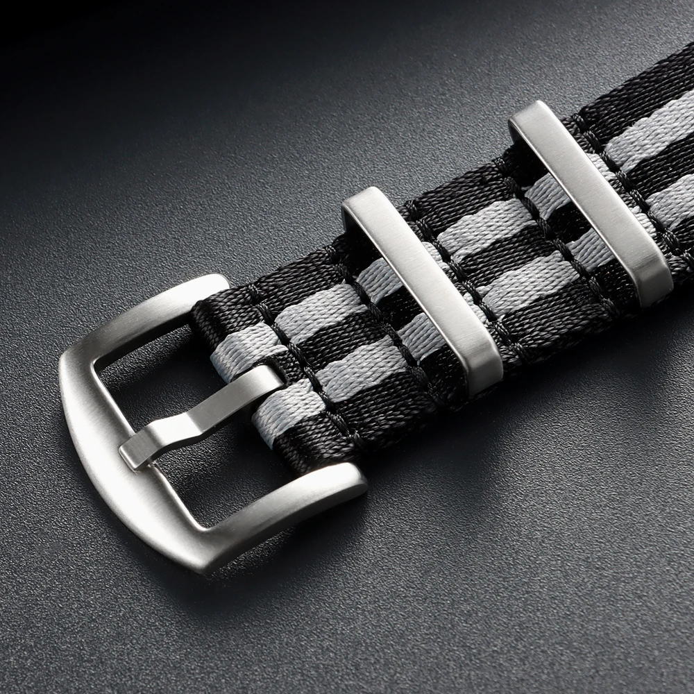 Enhanced Nylon Watch Strap - Universal Super Long Soft Wrist Band Replacement 33cm Bracelet